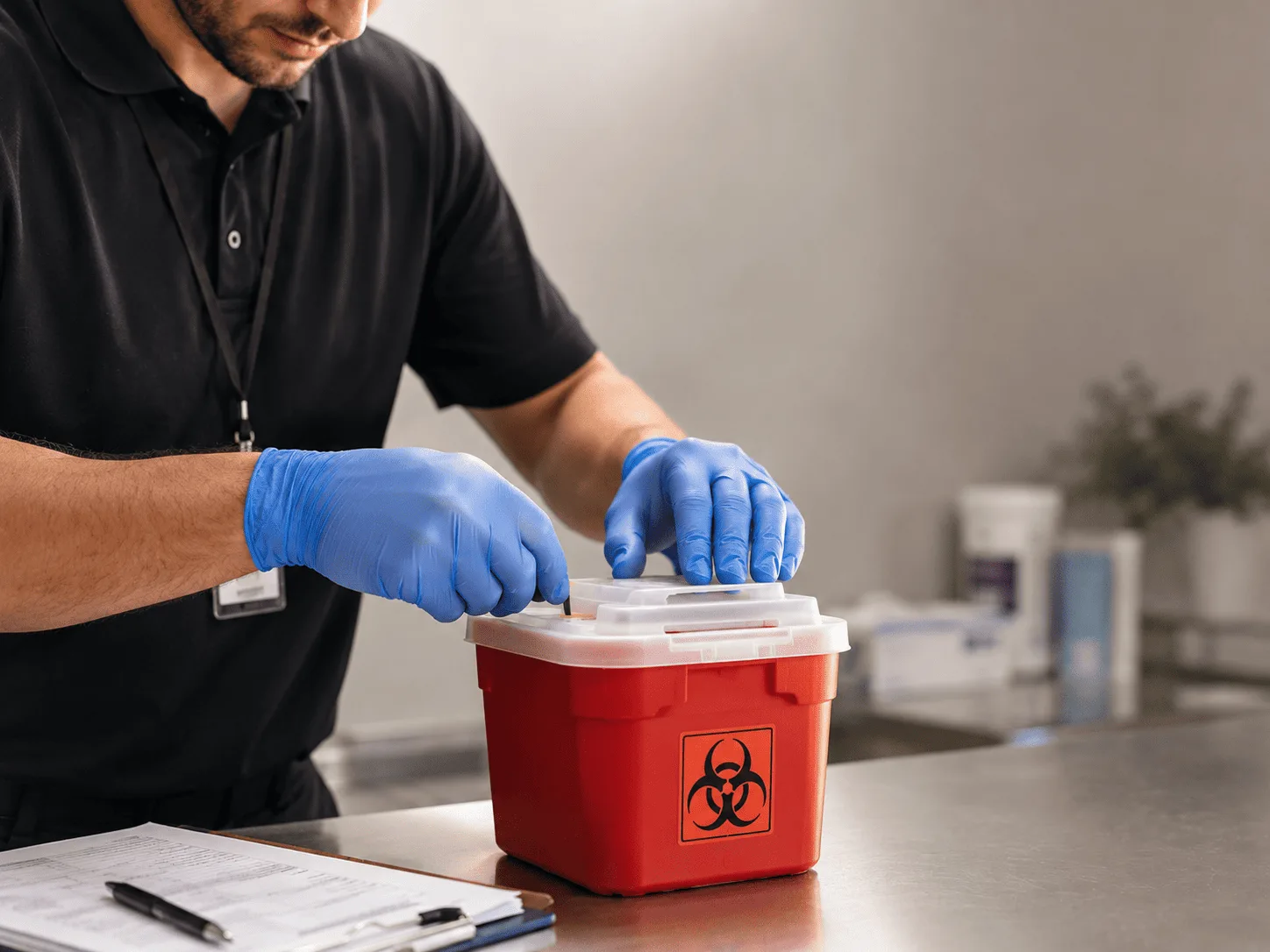 Why choose Sharps Waste Disposal in Brohman, MI
